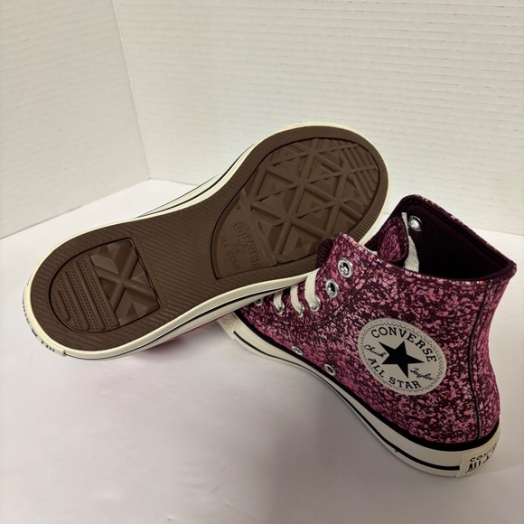 Women's Converse Chuck Taylor All Stars Sneakers High Top Purple Size 6.5 NWT - Picture 11 of 12